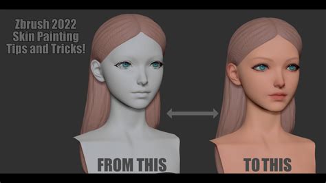 Painting Skin For Characters With Polypaint In Zbrush Zbrush