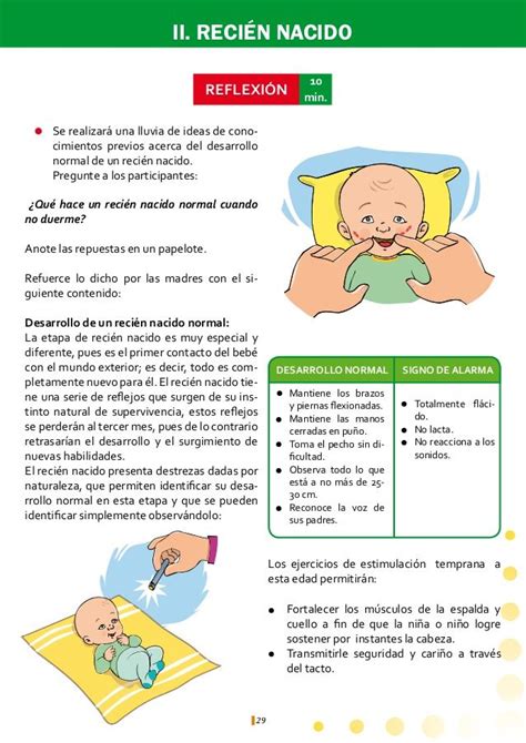 Guía de estimulación temprana para el facilitador Baby facts Baby