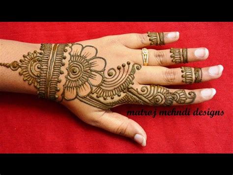 Mehndi Designs Images For Beginners