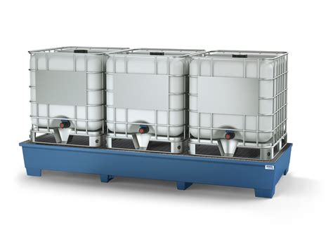 Denios Auffangwanne Classic Line Aus Stahl F R Ibc Ibc