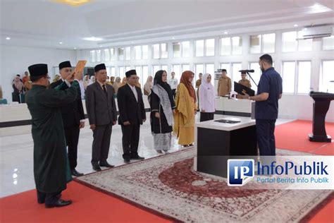 Infopublik Wako Fadly Amran Lantik Direktur Rsud Kota Padang Panjang