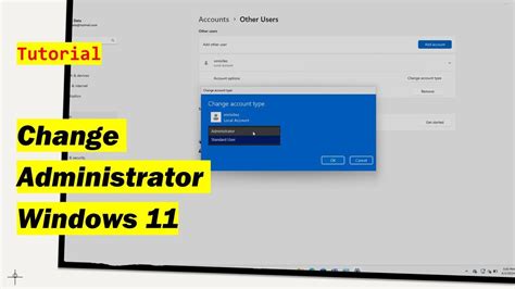 How To Change Administrator On Windows 11 YouTube