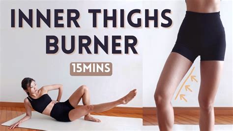 15 Min Inner Thighs Burner Slim And Tighten ~ Emi Youtube