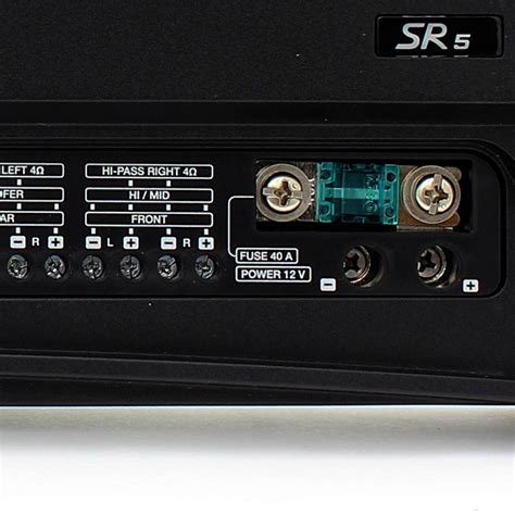 Sr Audison Channel W Power Amplifier With Crossover