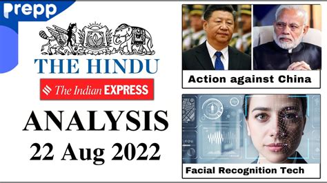 The Hindu Newspaper And Editorial Analysis Today 22 Aug 2022