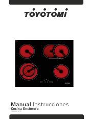 5 TENC60VI5P Manual Editable Pdf Manual Instrucciones Cocina Encimera