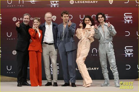 Zendaya & Timothee Chalamet Coordinate Their Looks for Latest 'Dune: Part Two' Press Stop ...