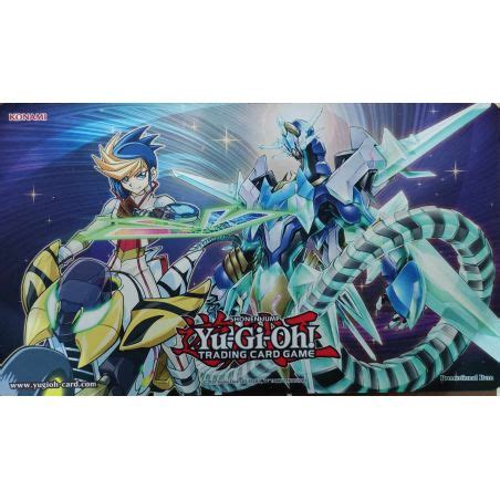 Yugo Crystal Clear Wing Synchro Dragon Win A Mat Playmat