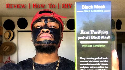 Diy How To Review Black Peel Off Face Mask Shills Results