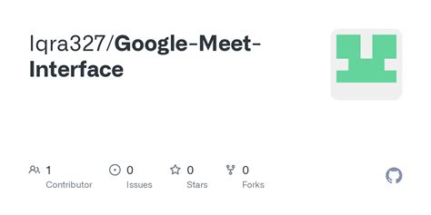 GitHub - Iqra327/Google-Meet-Interface