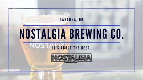 Nostalgia Brewing Co Step Out Columbus