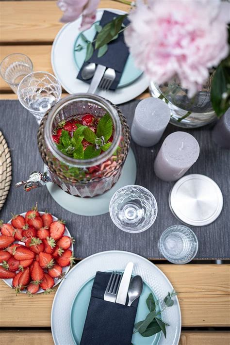 Midsommar Buffet Rezepte Sommerliche Tischdeko Ideen Und Mittsommer