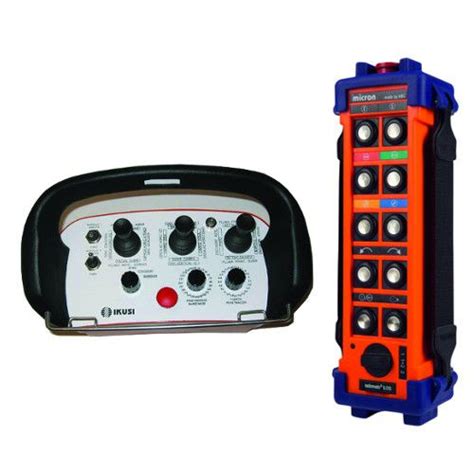 Radio Control Km Kumsan Crane Systems With Buttons Joystick For