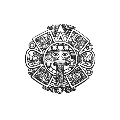 Piedra del Sol | Aztec Sun Stone Temporary Tattoo – TattooIcon