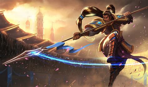 Xin Zhao Classic Skin - Chinese (2) - League of Legends Wallpapers