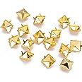 Amazon Pcs Mm Square Stud Rivets Metal Punk Four Jaw Spikes