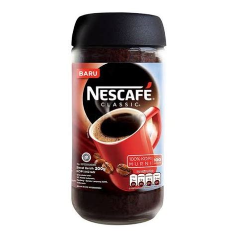 Jual Nescafe Classic 200 Gr Coffee Kopi Nescafe Shopee Indonesia