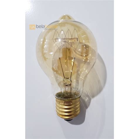 Lampada Filamento De Carbono A19 E27 40w 110v Retrô Vintage no Shoptime