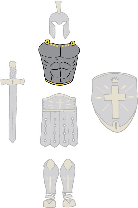 Download Armor Of God Breastplate Cartoon Breastplate Of