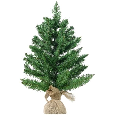 HOMCOM ALBERO DI Natale Mini 45cm Con 50 Rami Folti E Aghi Realistici