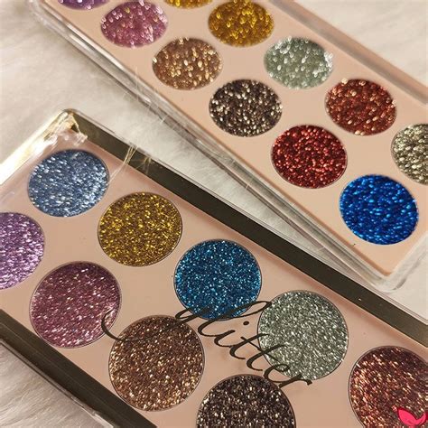 Paleta De Sombra Glitter 12 Cores Vivai Shopee Brasil