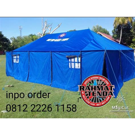 Jual Tenda Komando X Barak Pramuka Posko Peleton Regu Shopee Indonesia