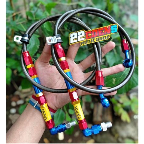 Jual Selang Rem Depan Psi Thailand 95cm Karbon Shopee Indonesia