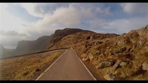 Driving The Notorious 2 054ft Bealach Na Ba Pass Of The Cattle Scotland Wales England