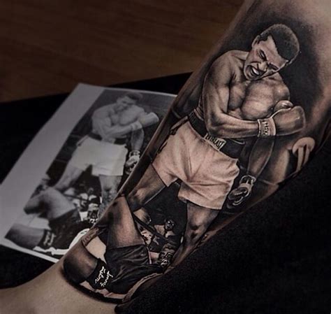 Ali tattoo | Boxer tattoo, Tattoos, Dope tattoos