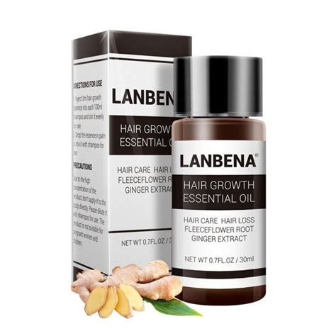 Масло для роста волос Lanbena Hair Growth Essential Oil купить на OZON ...