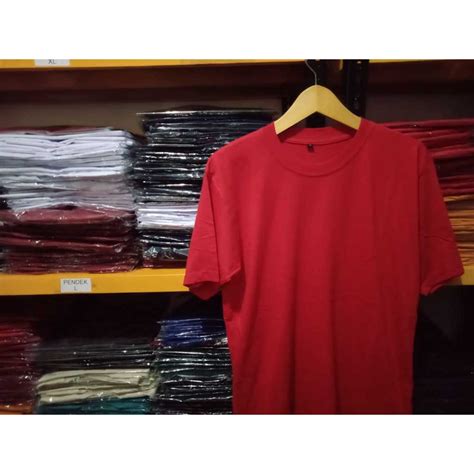 jual kaos polos cotton combet  shopee indonesia