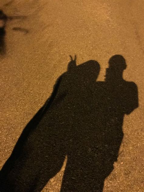 Night Walks In 2022 Couple Shadow Shadow Photos Cute Couple