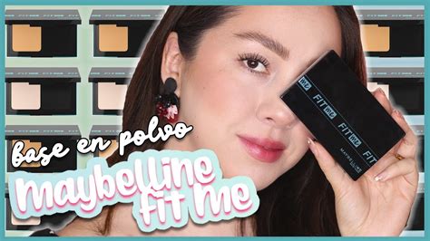 Fit Me Maybelline La Base En Polvo Viral Annie Cuspinera Youtube