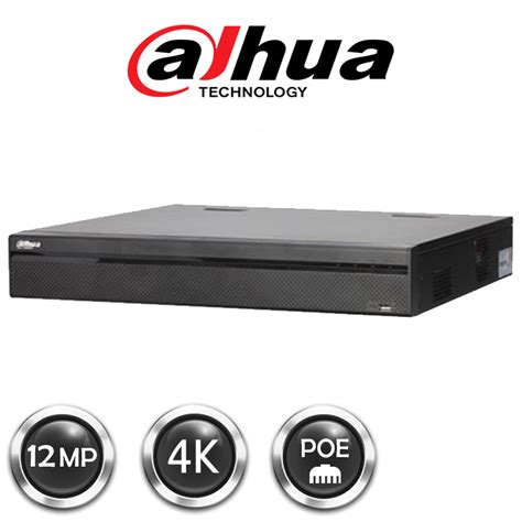 Dahua 24 Channel 24poe 15u 4k H265 Pro Nvr Nvr5424 24p 4ks2 Cucctv