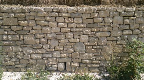 Rifacimento Di Muro A Secco In Pietra E Ciottolo Antica Muro Di