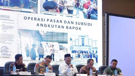 Pj Gubernur Babel Safrizal Rapat Koordinasi Program Prioritas Nasional