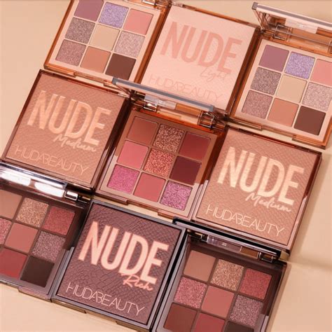 Huda Beauty NUDE 九宮格眼影盤三款 蝦皮購物