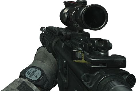 Image M4a1 Acog Scope Mw3png Call Of Duty Wiki Fandom Powered By