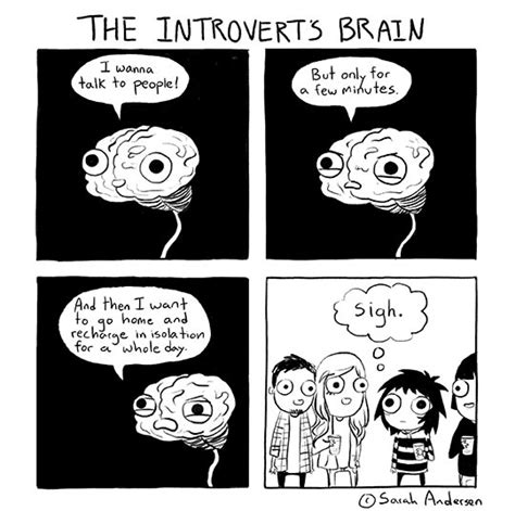 13 Relatable Comics For Introverts Who Get Nervous In Social Situations