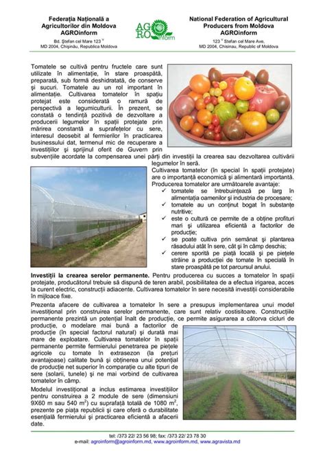 Cultivarea Rosiilor In Spatii Protejate Pdf