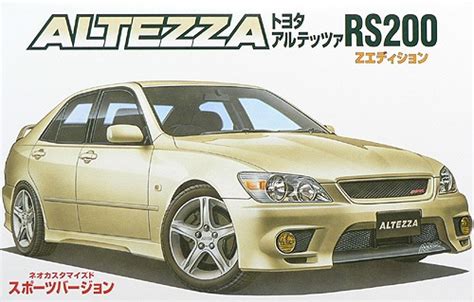 Toyota Altezza Rs Z Version Fujimi Tamiya