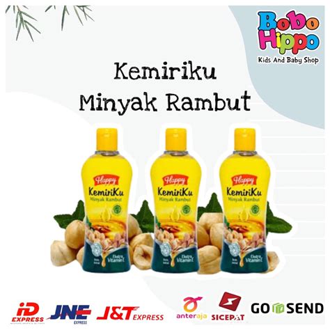 Jual Happy Kemiriku Minyak Rambut 100Ml Minyak Kemiri Hair Oil