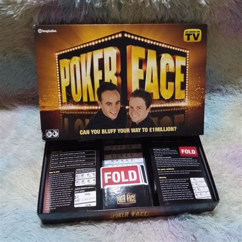 Poker Face TV Show Boardgames, Hobbies & Toys, Toys & Games on Carousell