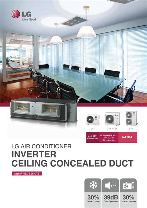 Maximaxsystems Lg Split Ceiling Concealed Ducted Aircon Inverter