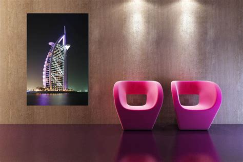 Quadro Burj Al Arab At Night In Vendita Su EuroPosters