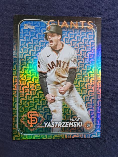 Mike Yastrzemski Topps Series Easter Holiday Foil