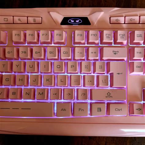 MageGee GK710 Wired Backlight Pink Membrane Keyboard Jawa