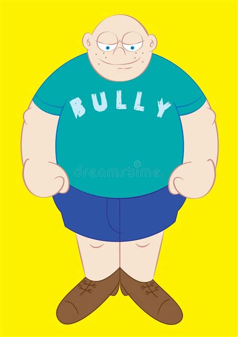 Big Bully Stock Vector Illustration Of Funny Cartoons 42098847