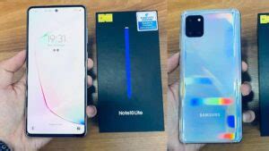 Samsung Galaxy Note 10 Lite مواصفات و سعر سامسونج نوت 10 لايت