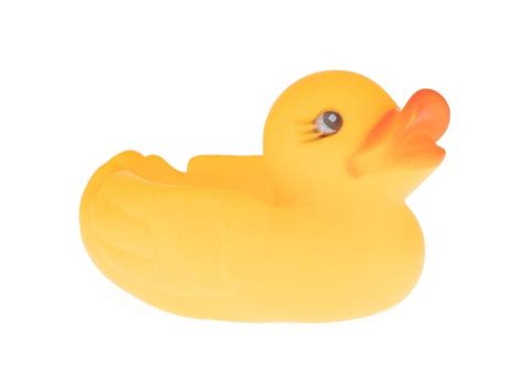 Premium Photo | Yellow duck toys baby children playing water bath shower toys supplies isolated ...